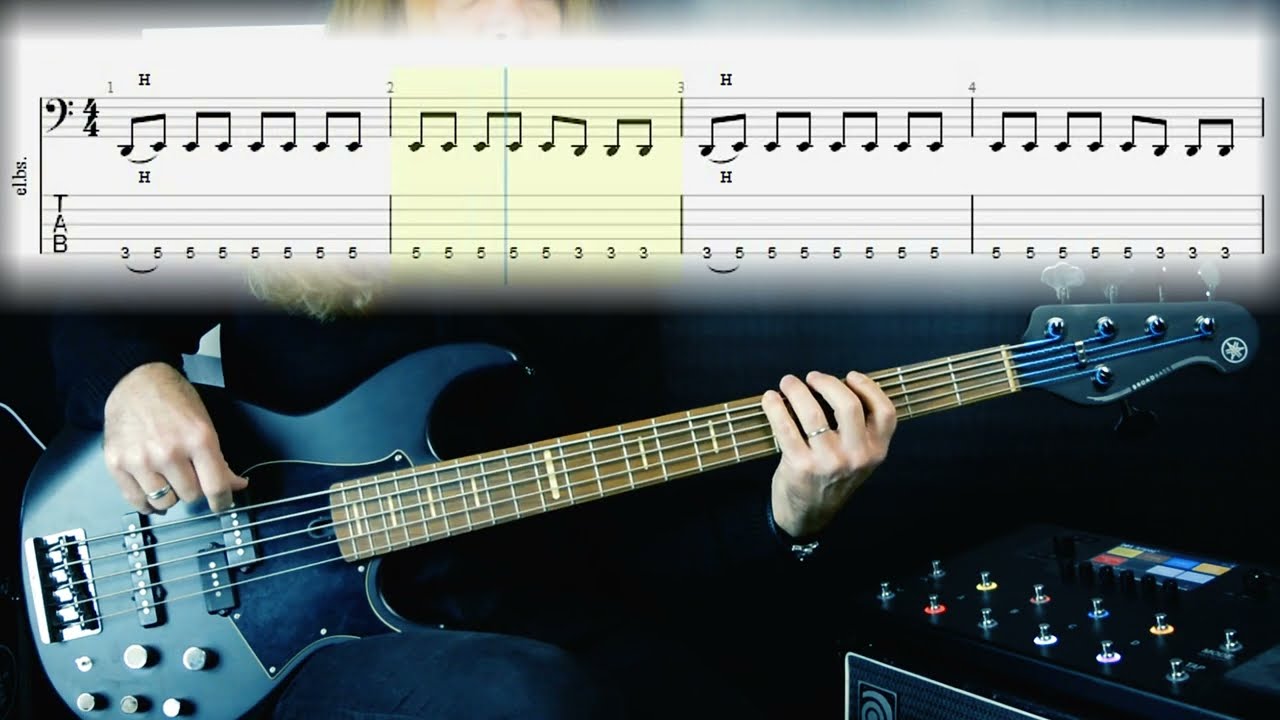 Rammstein - Adieu (bass cover tabs) #Bass #Basscover #Basstabs #rammstein