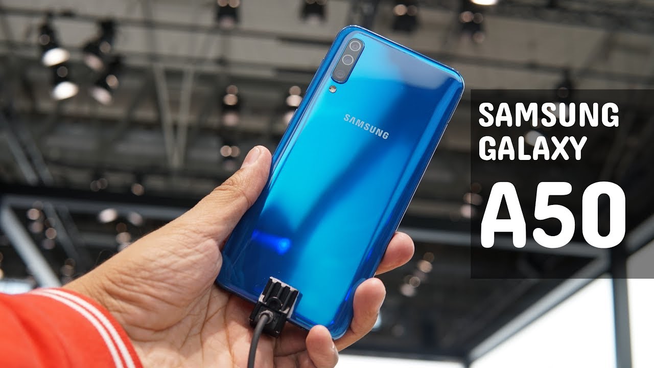 Samsung Galaxy A50 Hands-on, Camera Features, Specifications from MWC 2019