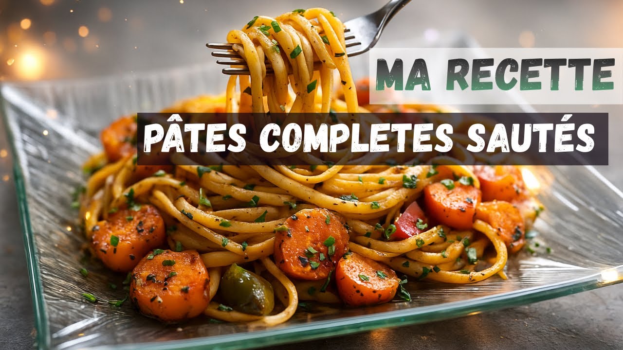 🍝 Pâtes sautées maison – simples & rapides