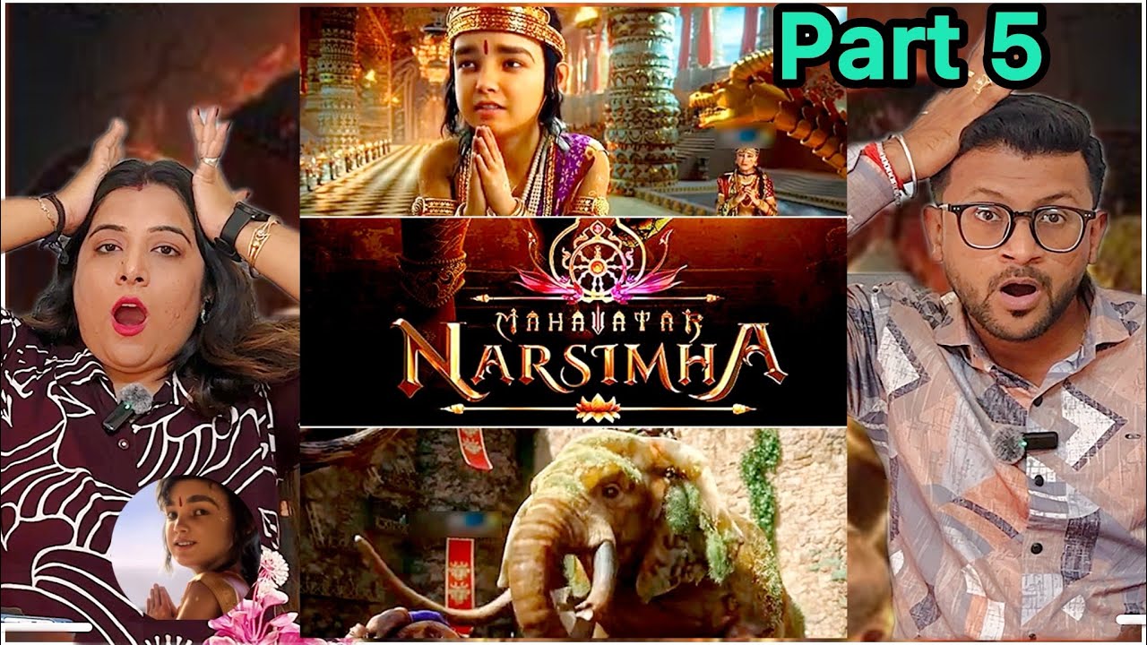 Mahavatar Narsimha | Elephant scene | part 5 | Dipoosreaction 