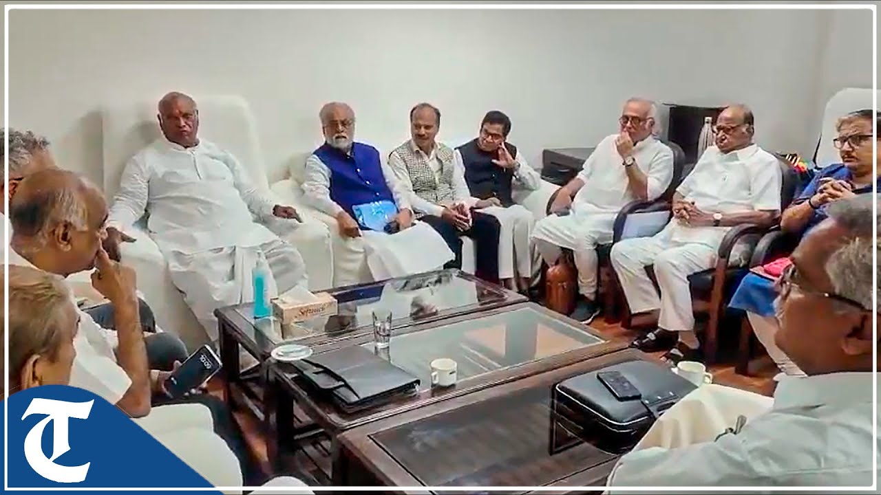 INDIA bloc parties hold meet ahead of Parliament session