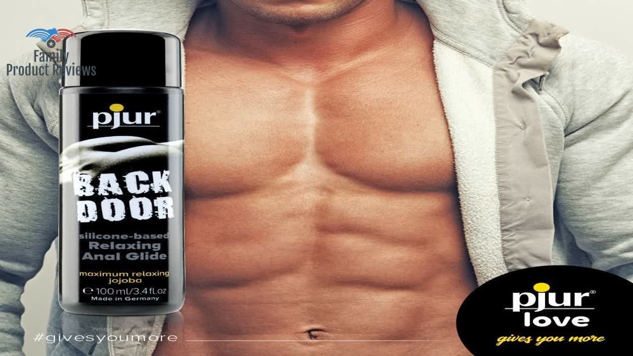 Pjur Back Door Glide Anal Lube Silicone Personal Sex Lubricant with Jojoba 3.4 Fluid Ounces / 100 Mi