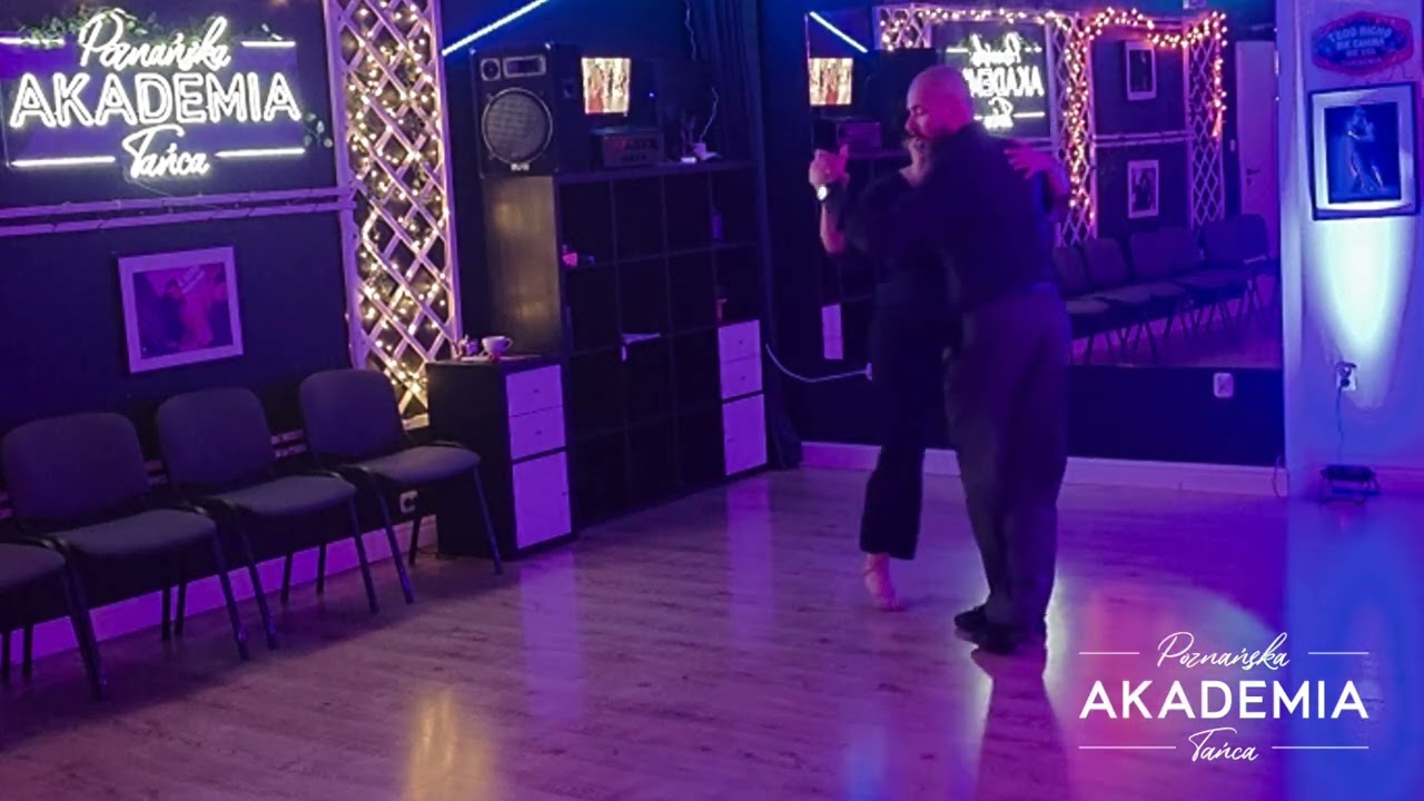 Tango dla początkujących w Poznaniu. Efekty Izy po roku. 