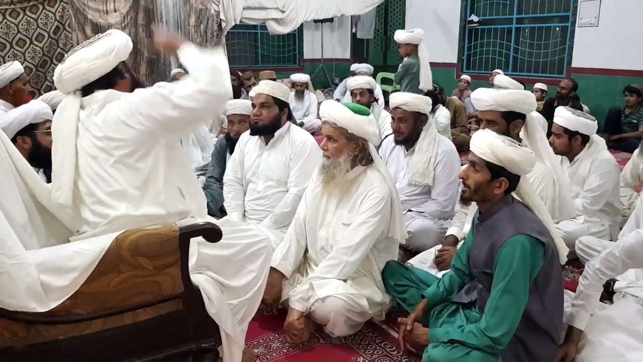 Mehfil e naat Mian Muhammad Amjad Saifi Sahab