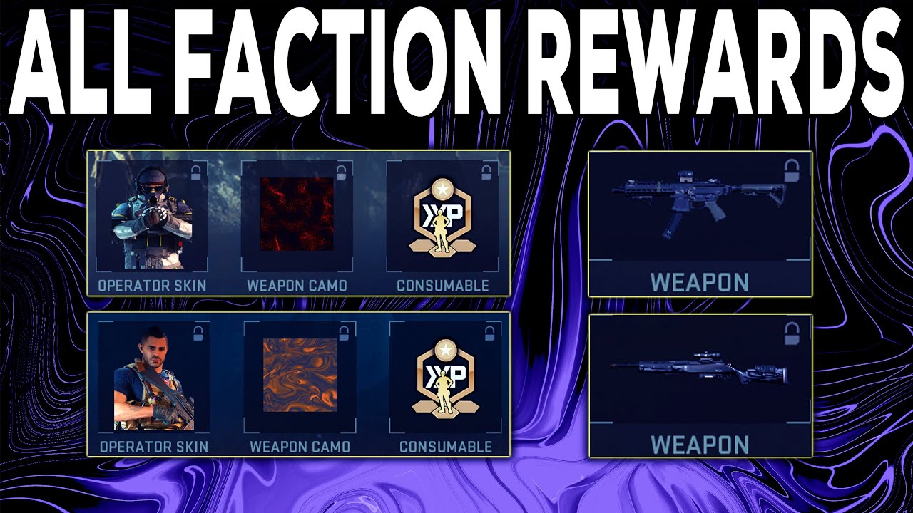 MW2 Faction Showdown Event All FREE Rewards and Challenges - Operator Skins, Blueprints