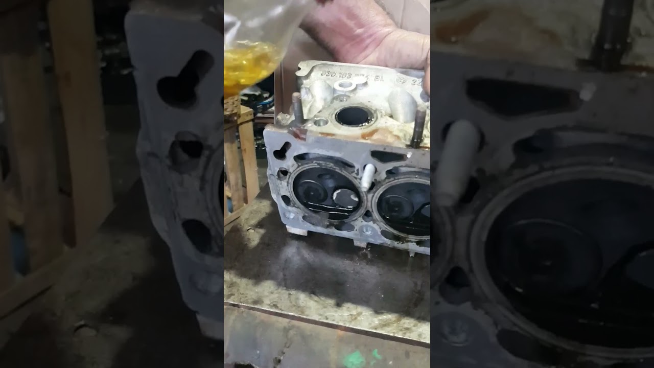 Mecânica Raiz: Teste de vedacão (Cabeçote VW EA111)