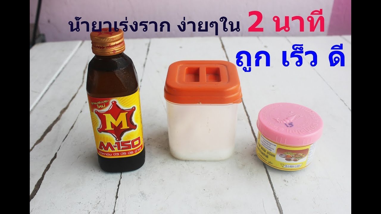 น้ำยาเร่งราก ทำเองอย่างง่าย | AORGANIC