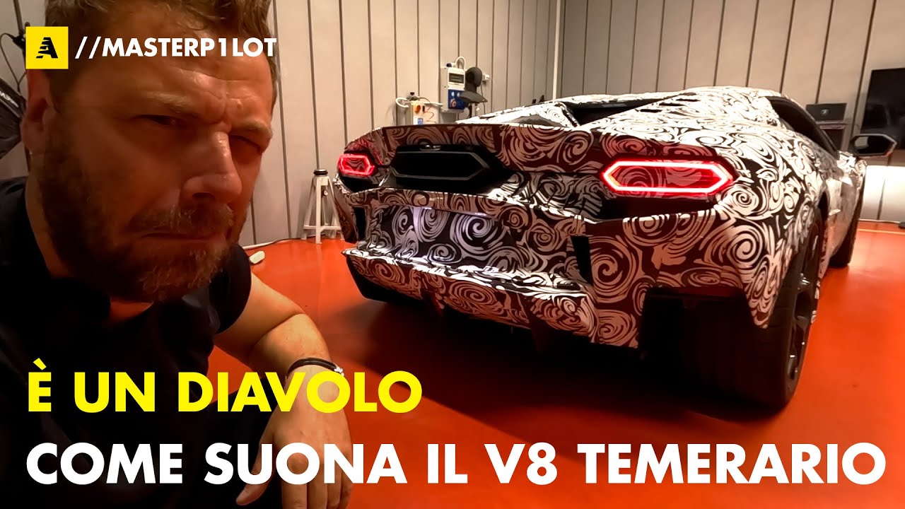 Come SUONA il V8 turbo da 10.000 giri! | Nuova Lamborghini Temerario