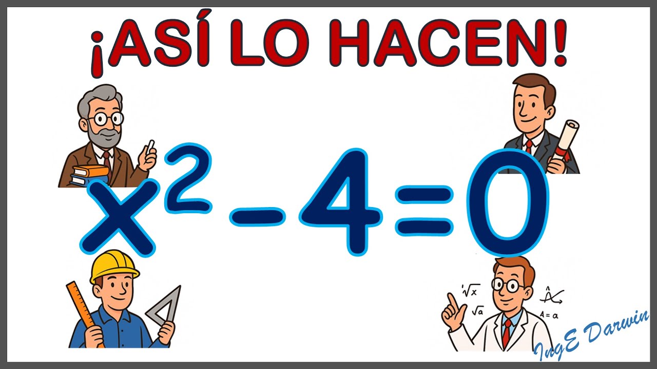ECUACIÓN CUADRÁTICA: Matemático vs Licenciado vs Ingeniero vs Físico - ¡El final te sorprenderá!🤯