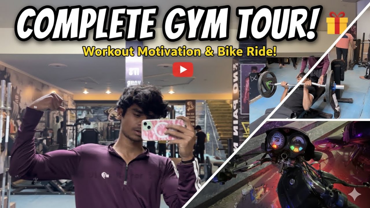 || Gym Motivation + Bike Ride: Aaj Ka Din Kaafi Intense Tha! 🔥