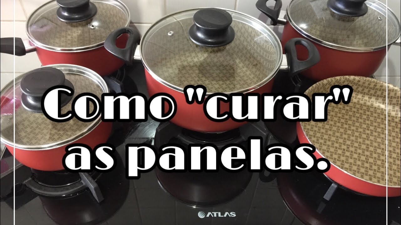 Como curar suas panelas antiaderente com Bruna Maylla