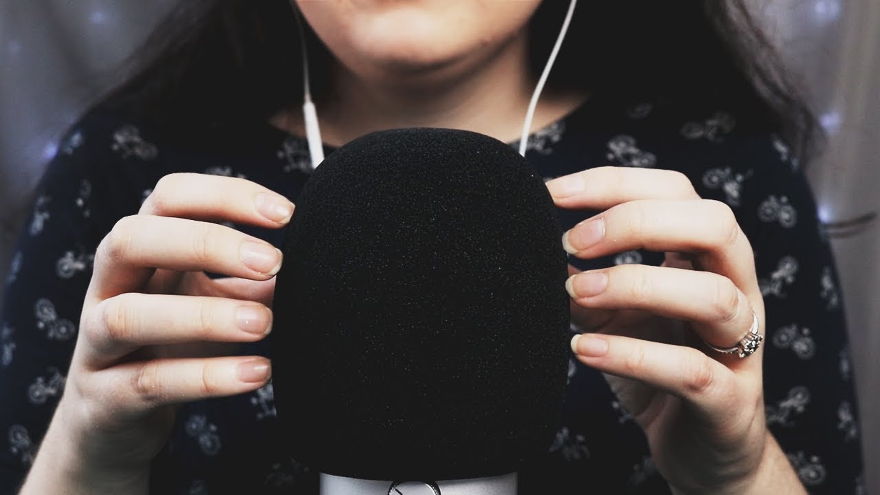 ASMR Mic Scratching, tapping & Stroking | Windscreen | Brain Massage!!! (svenska)