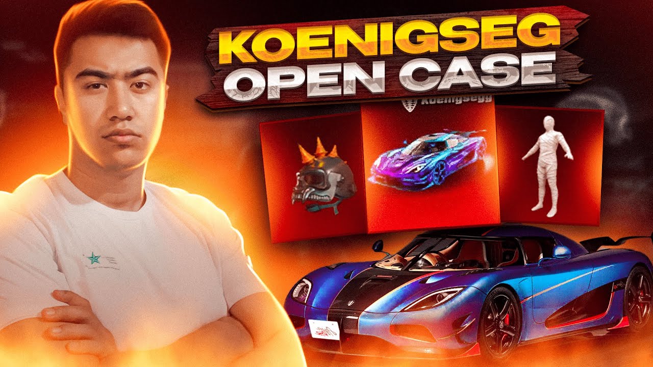 KOENIGSEGG + MUMIYA, INFERNO OPEN CASE | PUBG MOBILE OPEN CASE