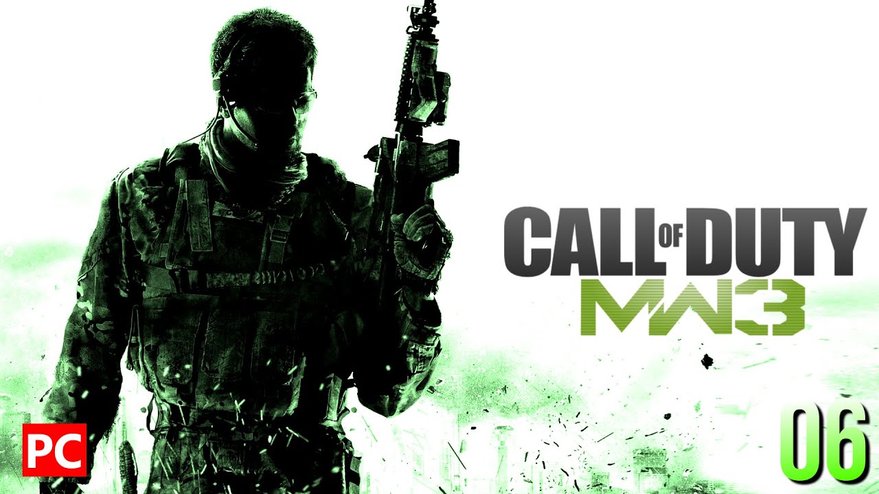 call of duty mw 3 pc gameplay walkthrough part 6 | 1080p