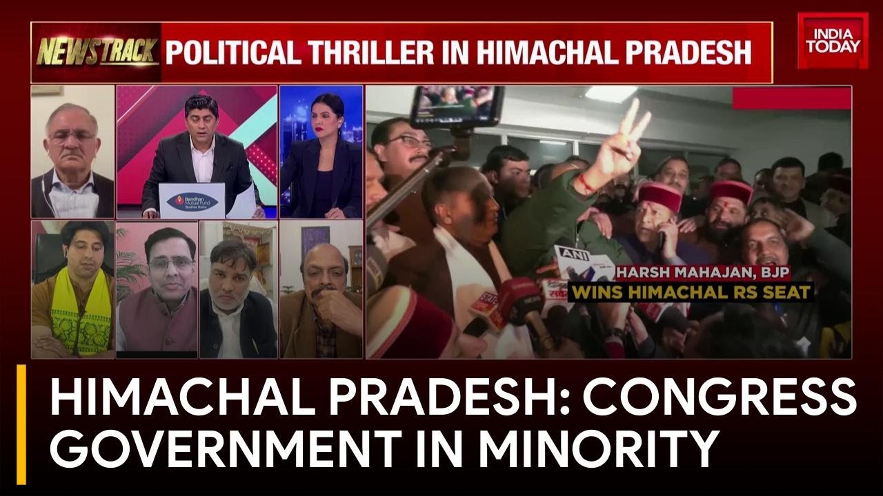 Congress Government in Himachal Pradesh Faces Minority, BJP Insists | India Today News