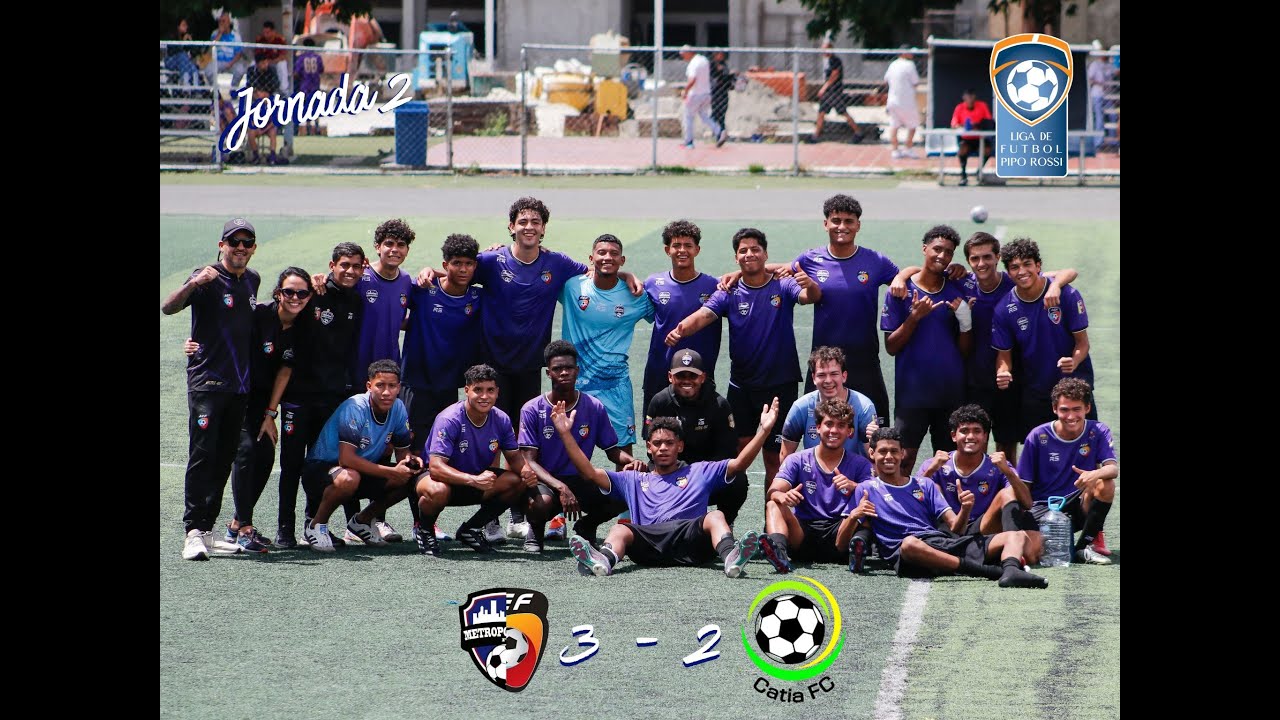 METROAEF vs CATIA FC | Jornada 2 | Liga PIPO ROSSI Sub 20 | Torneo Clausura 2025