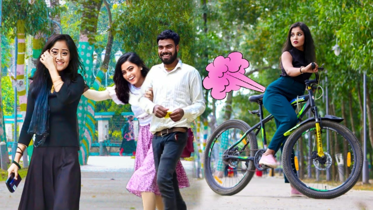 Funny Indian FART Prank on Public Part-60 😂!N2o Shreya