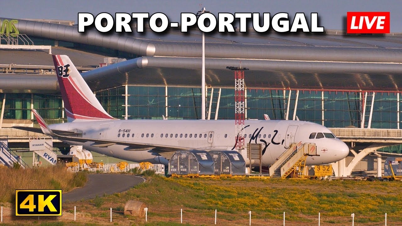 LIVE 🔴 PORTO AIRPORT  -  JULY 14, 2025