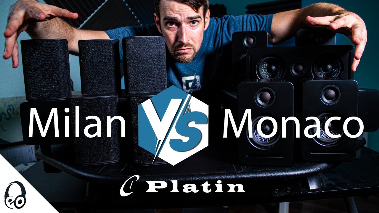 WIRELESS HOME THEATER | Platin MILAN vs MONACO | What's Different? What's Similar? | WiSA Technology