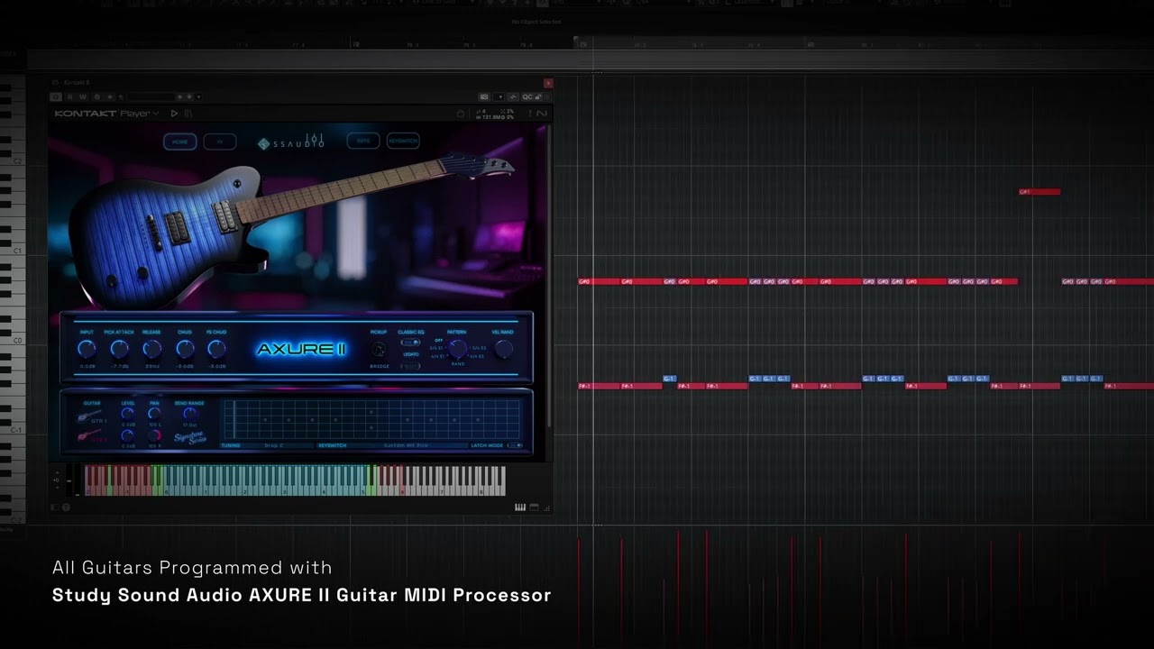 Develop Device - Shattered Clockwork | AXURE II Guitar MIDI Processor Sound Test