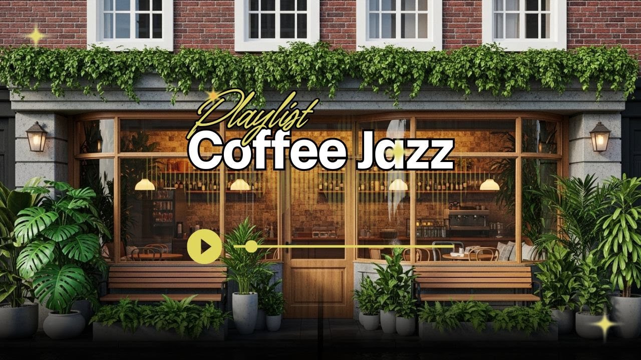 Vintage Street Corner Jazz Ambience - Smooth Piano Playlist for Coffee Time