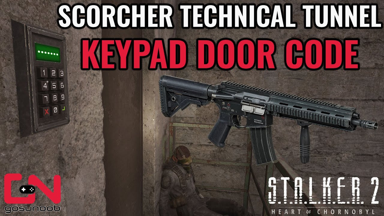 Stalker 2 Scorcher Technical Tunnel Keypad Door Code