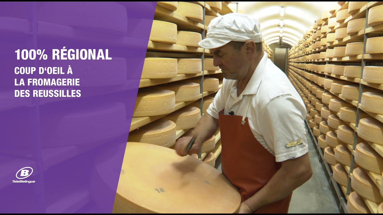 100% RÈGIONAL: Coup d'oeil à la Fromagerie des Reussilles / Tebielingue