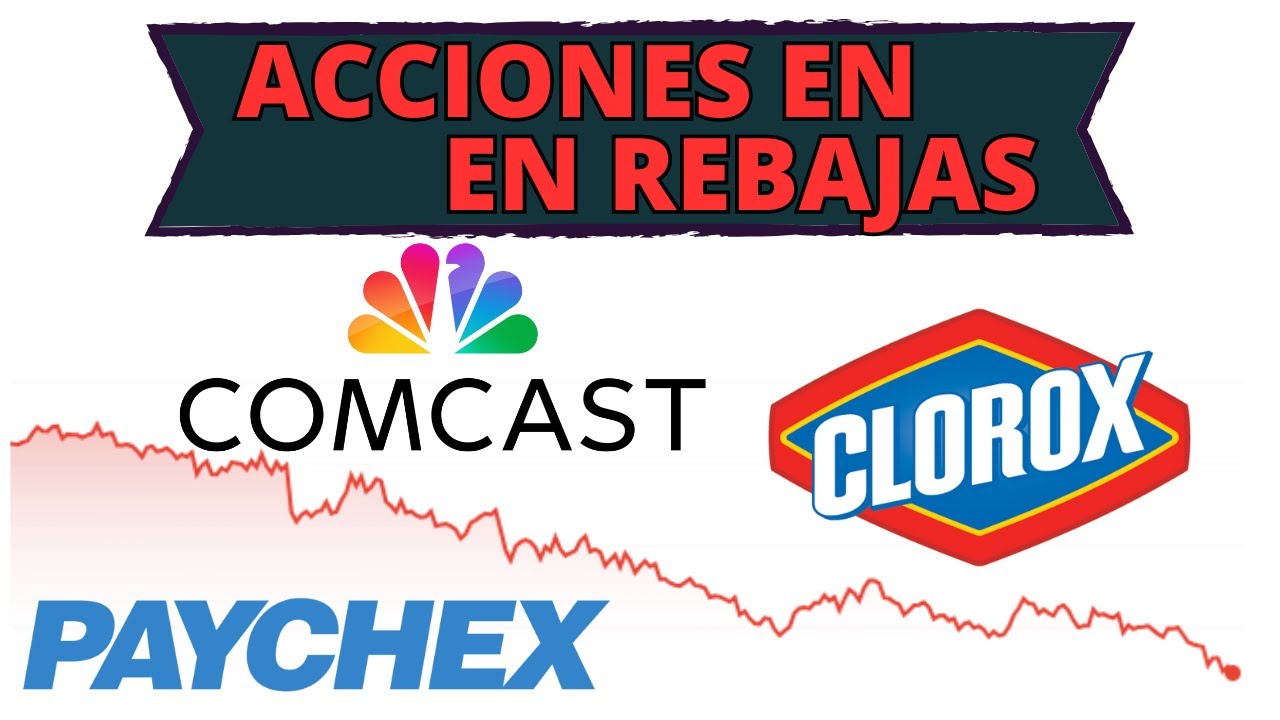 Sangría en CLOROX, COMCAST y PAYCHEX | 3 Empresas En Mínimos de 52 Semanas
