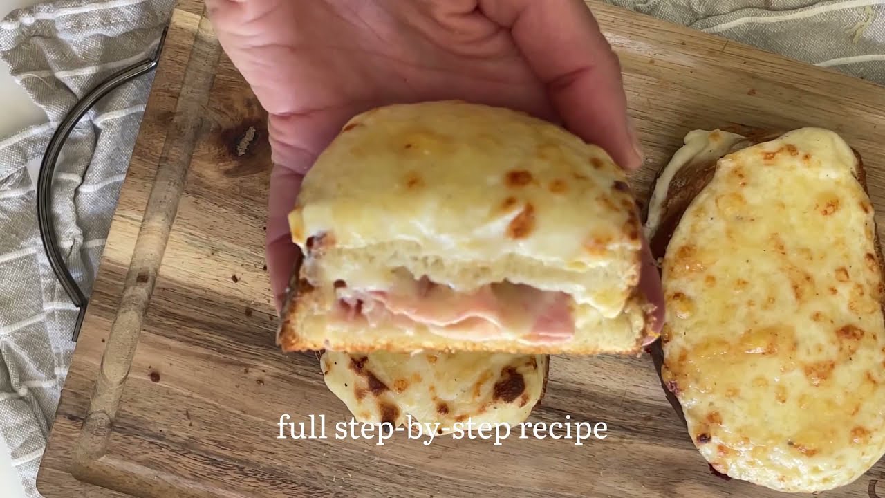 How to Make Croque Monsieur - the Best Ham and Cheese Sandwich