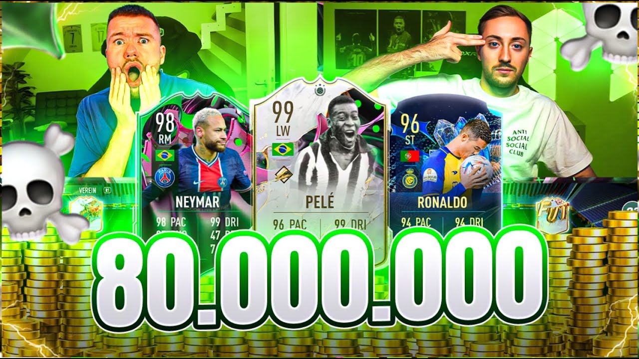 80 Mio Coins SBB ☠️☠️☠️ Kompletter Bruch im FIFA 23 Squad Builder Battle