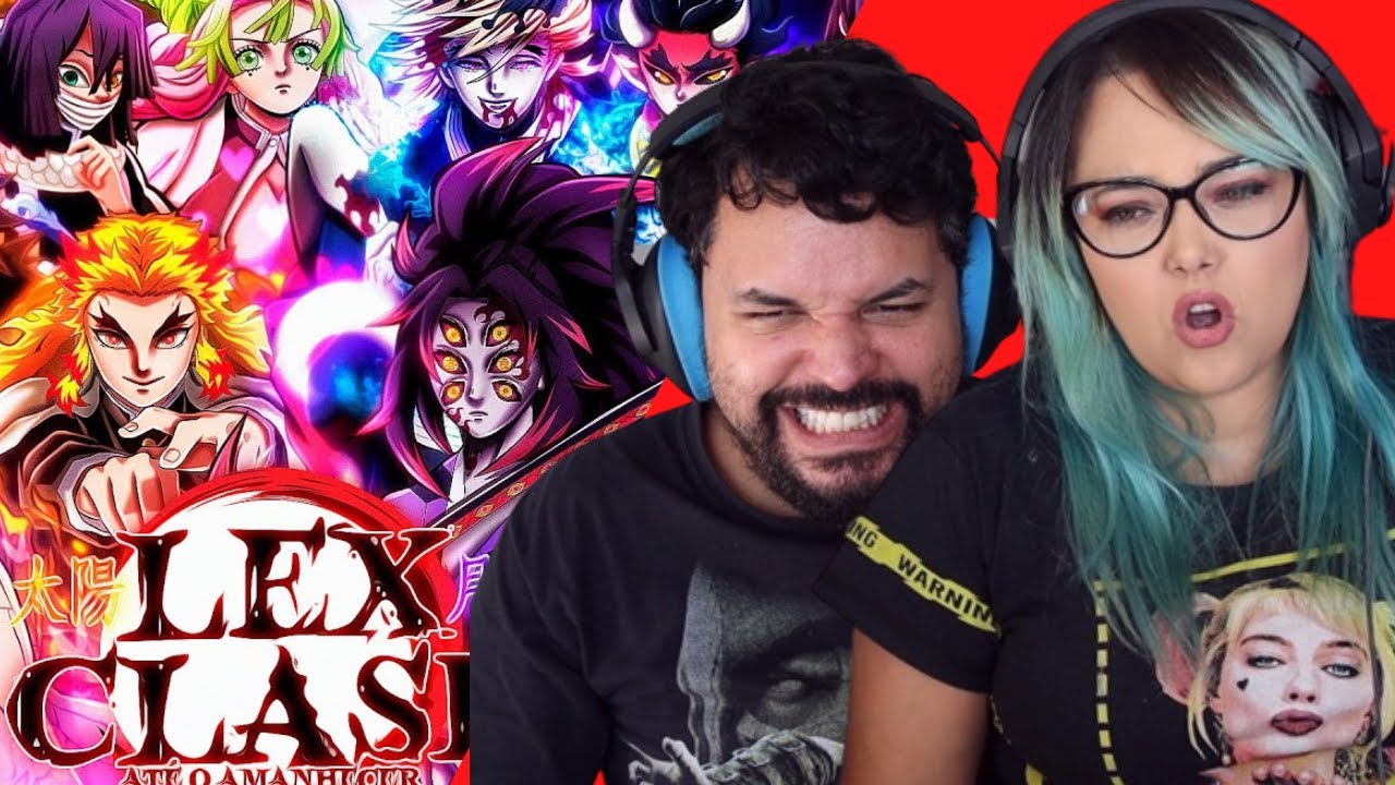 ♪ Hashiras x Luas Superiores ☀🌙 (Demon Slayer) | ATÉ O AMANHECER | ESPECIAL 300K (LexClash) // REACT
