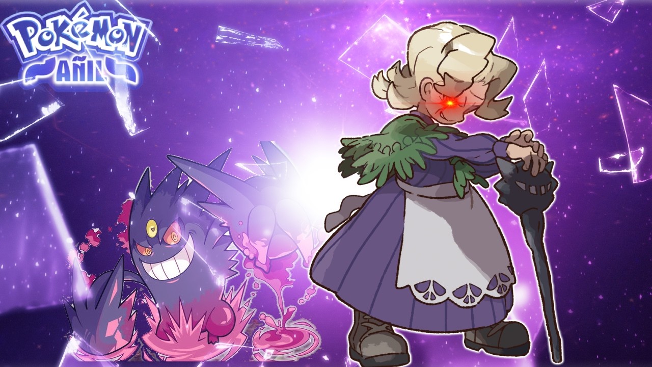 💀 0 VIDAS contra Agatha y su MEGA GENGAR 💀   / POKEMON SUPER AÑIL - EP 37