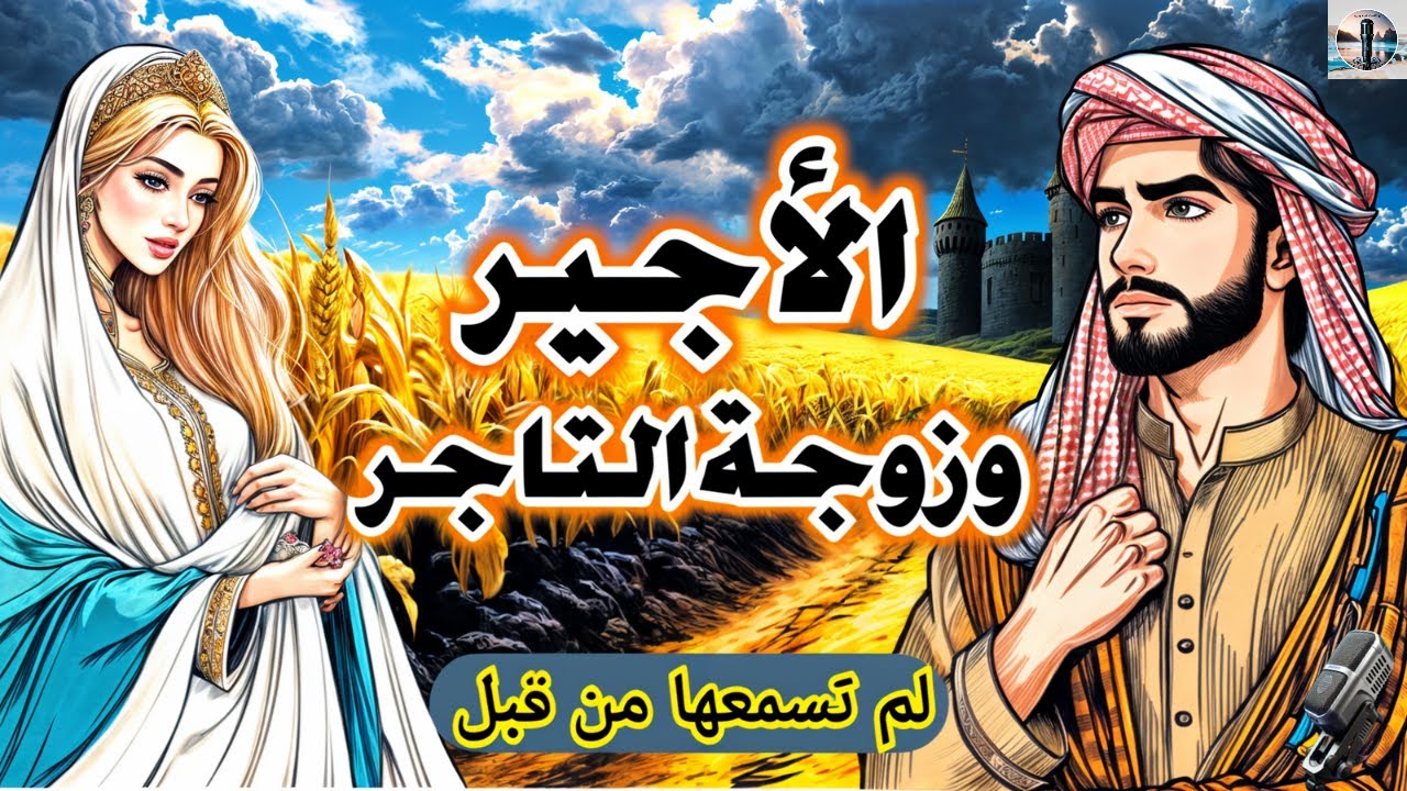 قصة الأجير وزوجة التاجر، من القصص الخيالية المعبرة قبل النوم، ضع السماعات واستمع