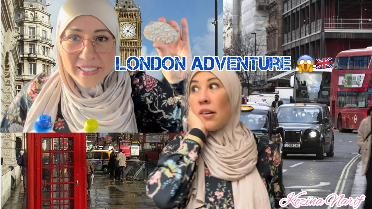 1. Vlog: مغامرة في لندن: رحلتي الأولى و أول تجربة قيادة السيارة بريطانيا بمفردي 🚗😱🥵/ London Vlog🇬🇧