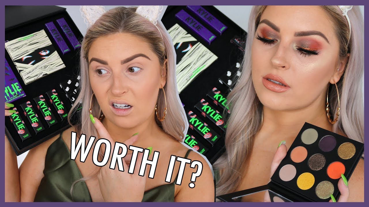 Kylie Cosmetics HALLOWEEN '18 Collection 🦇 Tutorial & Review