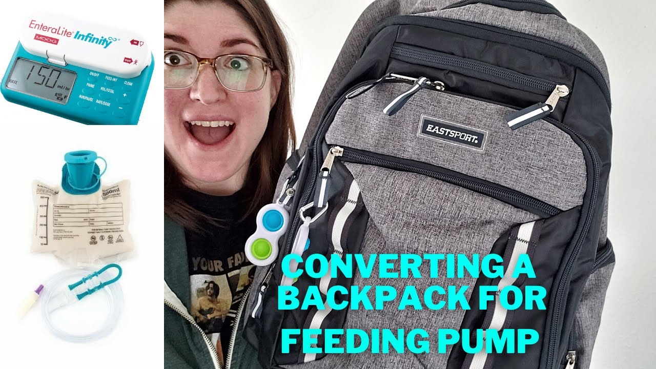 HOW TO CONVERT A BACKPACK FOR FEEDING PUMP - g-tube life