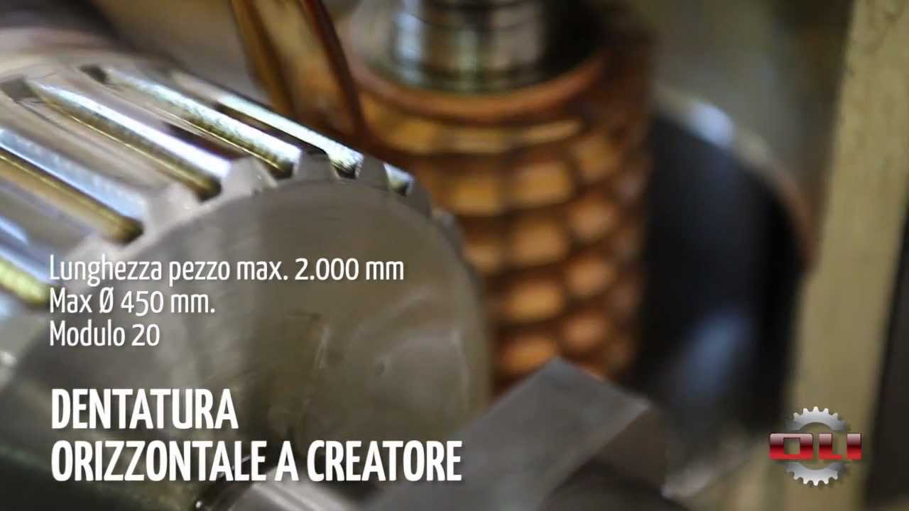 Dentatura Orizzontale a Creatore [OLI - Officina Lavorazione Ingranaggi] - Legnano (MI)