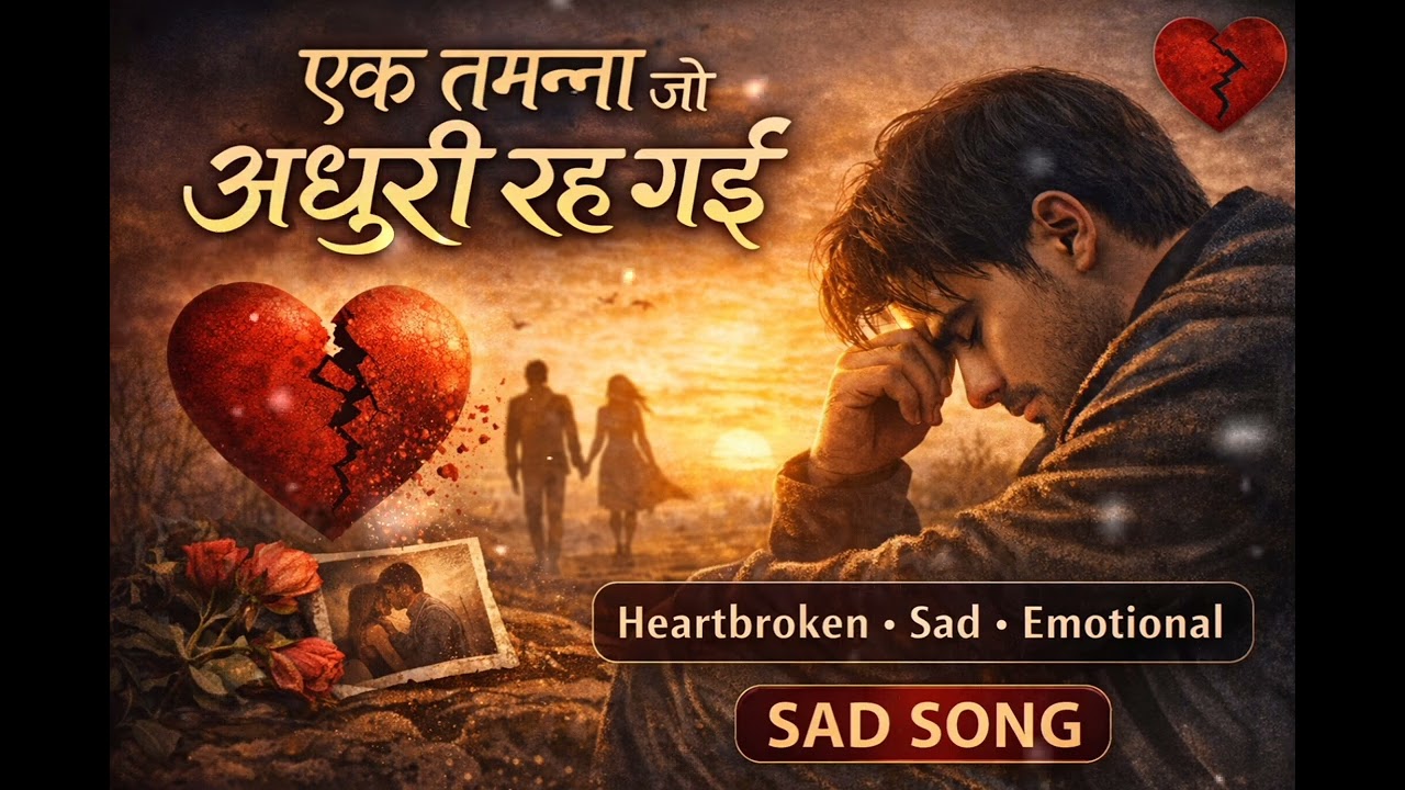 Ek Tamanna Jo Adhuri Reh Gayi | Heart Touching Sad Song | Emotional Hindi Song 2026