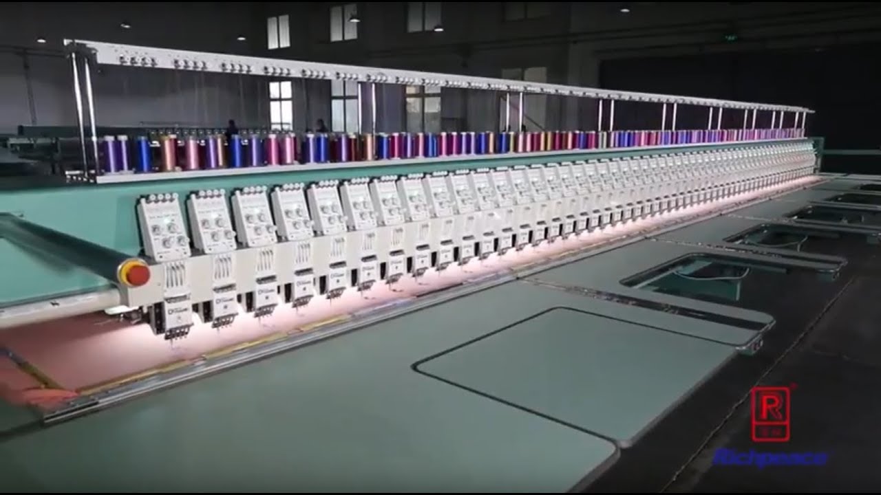 Macchina da Ricamo Multiteste  56 teste Richpeace