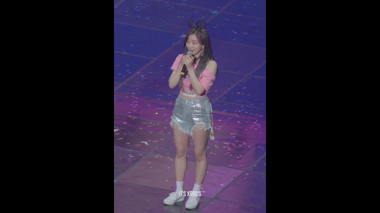180520 트와이스 TWICE - 지효 마지막 소감 (TWICE 2ND TOUR)