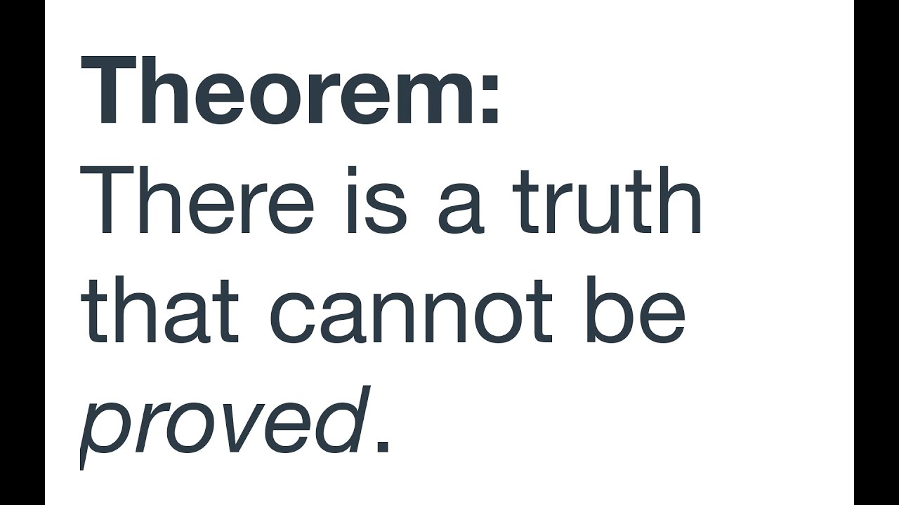 Gödel's incompleteness theorem: a conceptual explanation