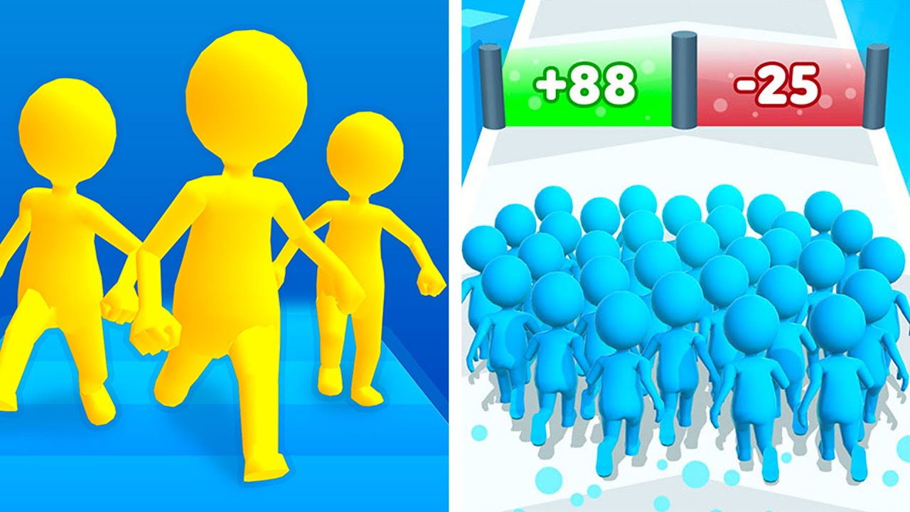 Join Clash 3D vs Count Masters😬🫨🫠Walkthrough Max Gameplay BA4995