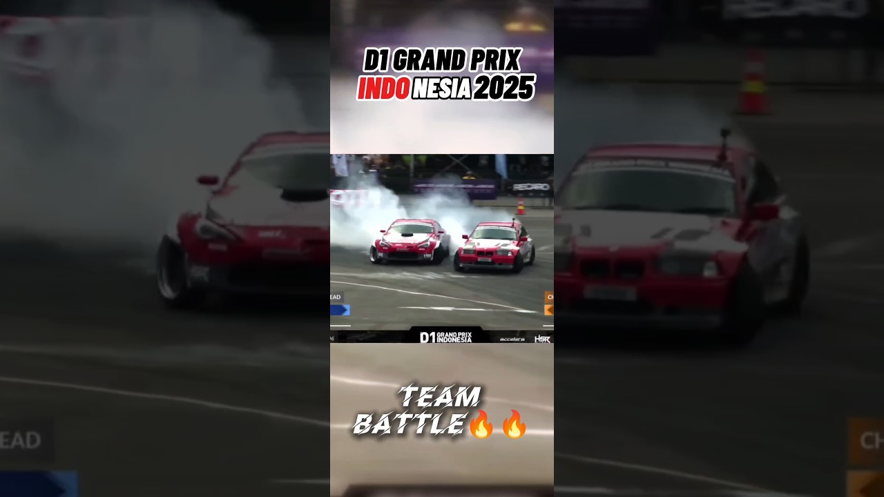 DANNY FERDITO VS KINGSTON ROMEO BATTLE TEAM DRIFT🔥#professionaldrifter#d1gp#otomotif#drift