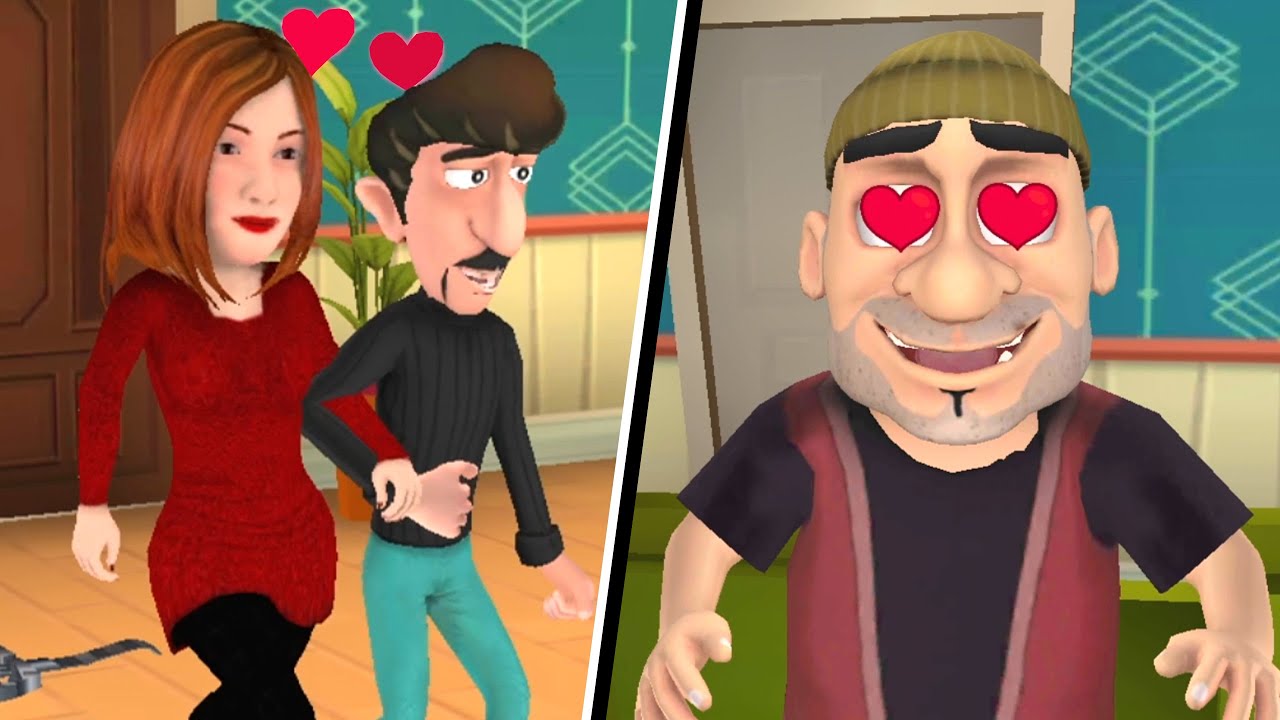 O ENCONTRO ROMÂNTICO DEU ERRADO (Scary Robbers Home Clash)