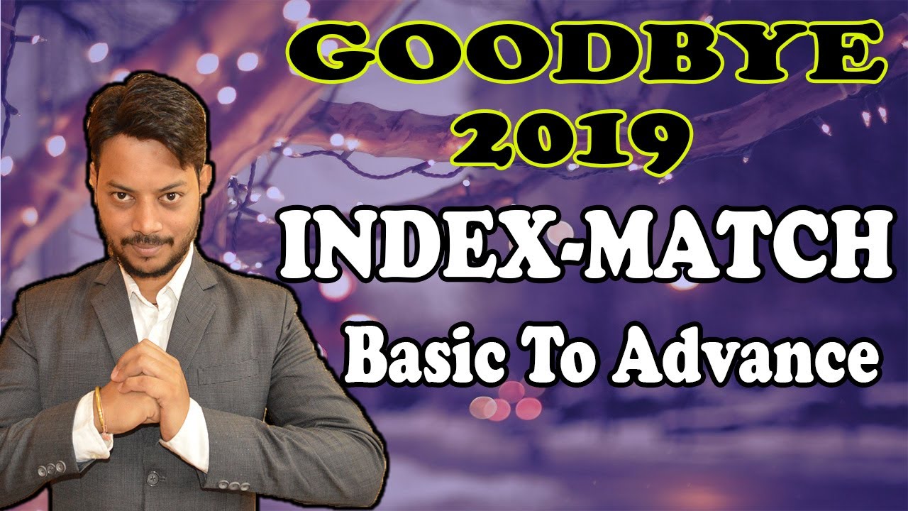 index match excel || How to use index match formula from Basic to advance.