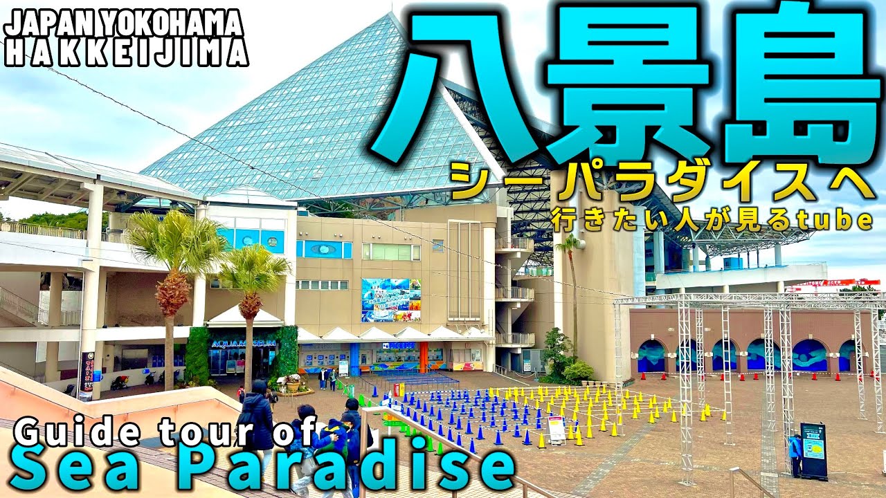 🐬【4K】横浜八景島シーパラダイス園内15分ぐるっと案内【行き方/アクセス/シーパラ水族館 】Guide to Hakkeijima SeaParadise Aquarium🇯🇵YOKOHAMA