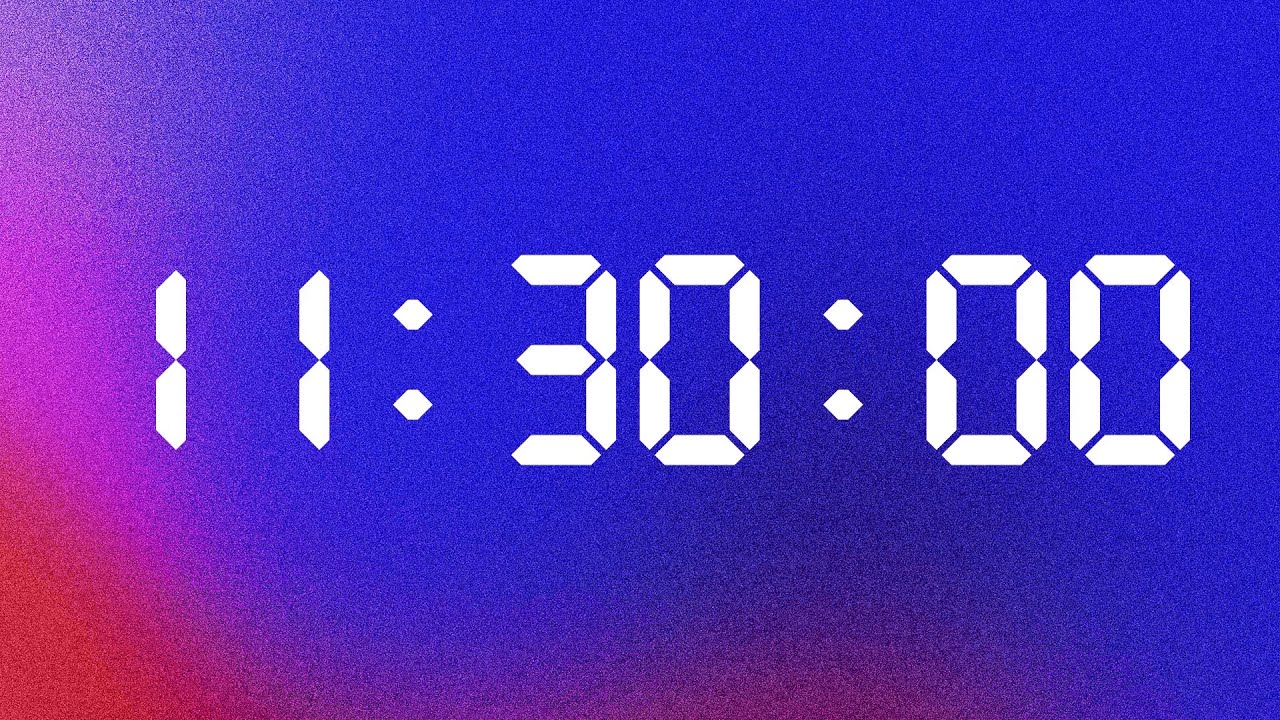 🎵 11 Hour 30 Minute LoFi Abstract Timer To Match Your Vibe | Lo-Fi Abstract Edition | NX 🎵🎵