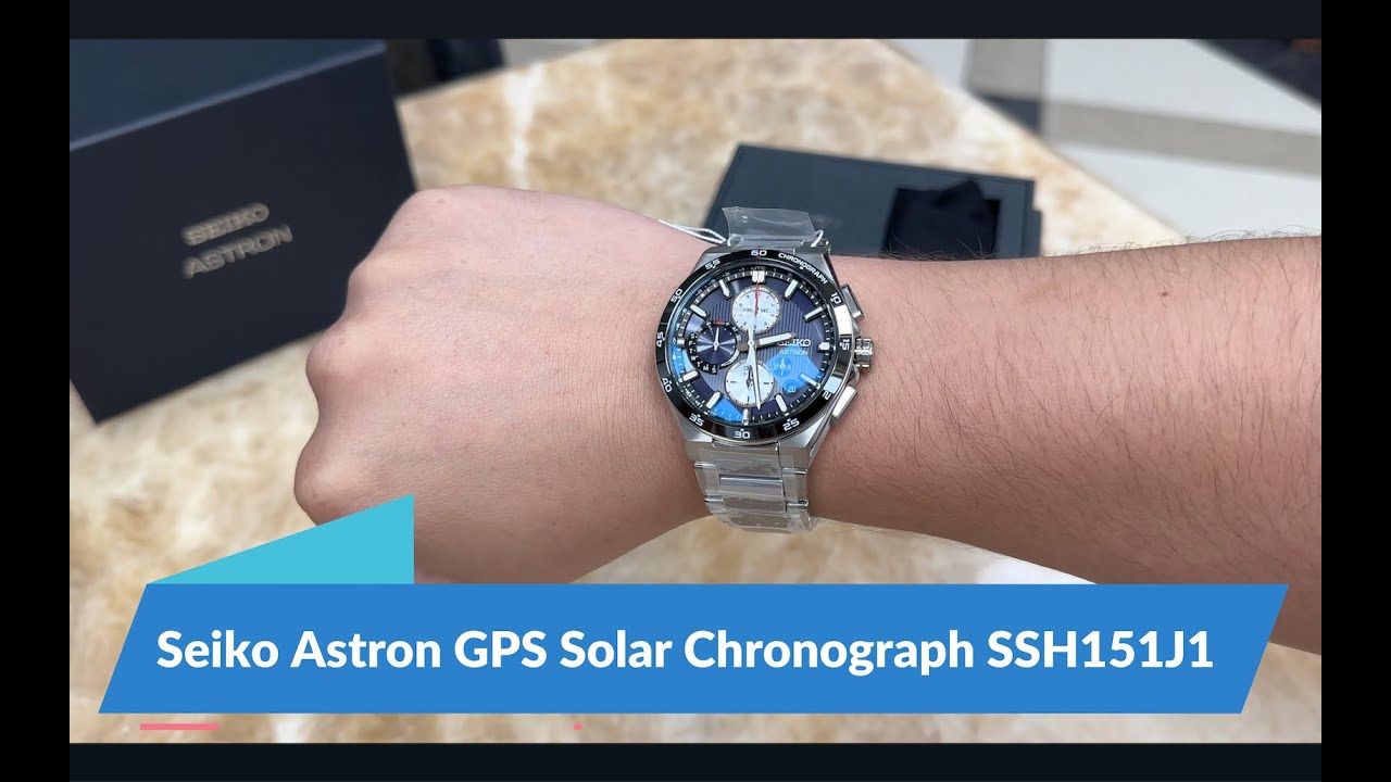 Seiko Astron GPS Solar Chronograph SSH151J1