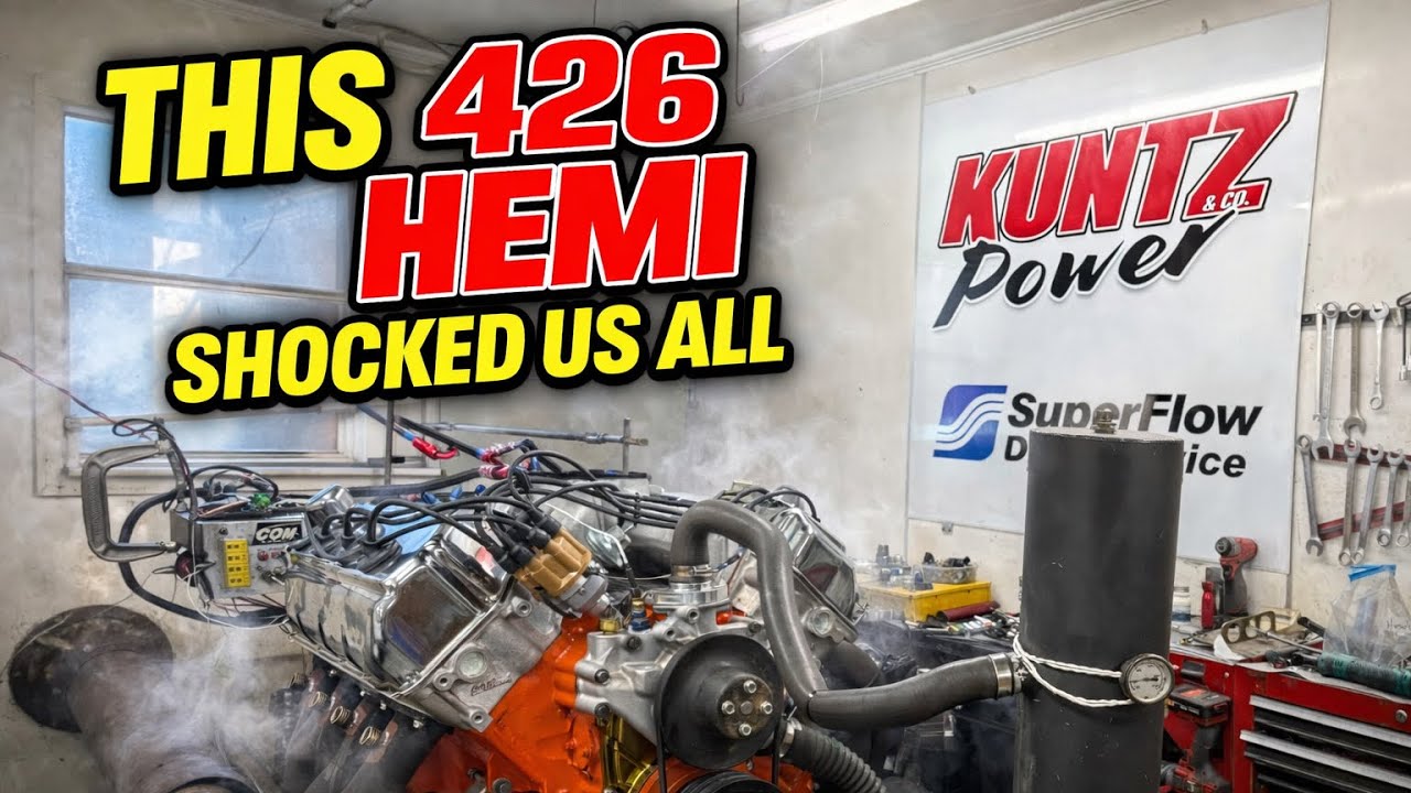 426 Hemi Dyno Session Ends up Being a Carburetor Shootout! #mopar #hemi #dyno #aed #holley 