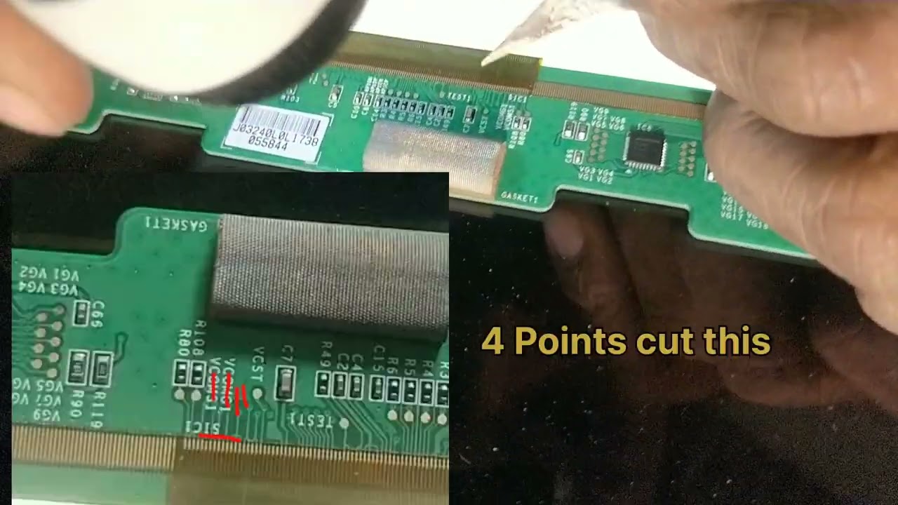 Double image sort out problem ( Sumsung 32inch Tv-Mod:.  LA32C450E1